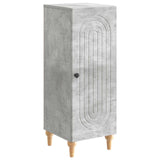 Sideboard Concrete Grey 33 x 34.5 x 90 cm Engineered Wood 894138