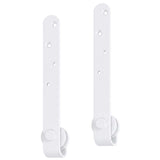 Mini Sliding Cabinet Door Kit Carbon Steel White 183 cm 151690