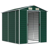Garden Shed Green Galvanised Steel 191 x 215 x 198 cm Garden Shed 3188232