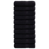 Premium Bath Towels "SOLUND" 10 pcs Black 100x150 cm 600 gsm 137433