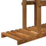Plant Stand Natural 68 x 23.5 x 140 cm Solid Acacia Wood 903096