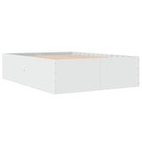 Bed Frame without Mattress White 120x190 cm Small Double 3280951