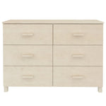 Sideboard HAMAR Honey Brown 113x40x80 cm Solid Wood Pine 340448