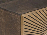 Handmade Bedside Cabinet Coffee Brown 40 x 30 x 50 cm 42020069
