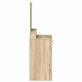 Dressing Table Sonoma Oak 50 x 41 x 140 cm Engineered Wood 865129
