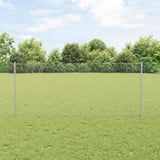 Welded Wire Fence 100 x 1 m Hot-Dip Galvanised Steel 3337071