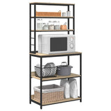 Kitchen Shelf Sonoma Oak 80 x 40 x 168 cm Engineered Wood 883887