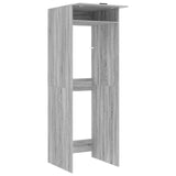 Wash Machine Cabinet with Door Grey Sonoma 67.5 x 68 x 200 cm 3422789