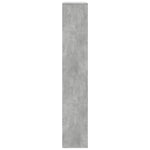 Bookcase Concrete Grey 100x33x187.5 cm Engineered Wood 3309378