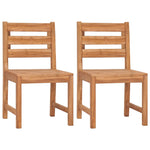 ZNTS 4 Piece Garden Dining Set Solid Wood Teak 3157197