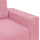 Sofa 2 pcs Pink Fabric 3324724
