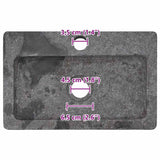 Sink Grey 38x24x6.5 cm Marble 149188