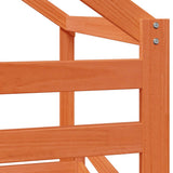 Bunk Bed without Mattress Wax Brown 90x200 cm Solid Wood Pine 3281963