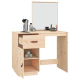 Cosmetic Desk 95x50x134 cm Solid Wood Pine 820087