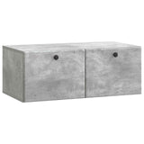 Wall-Mounted TV Cabinet 78.5 x 41 x 30 cm Concrete Grey 899198