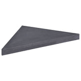 Umbrella Weight Plate Black Granite Square 15 kg 313670