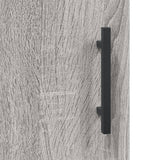 Highboard Grey Sonoma 34.5x34x180 cm Engineered Wood 3199199