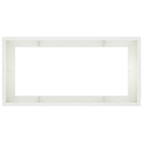 Retaining Wall 6 pcs 200 x 100 x 50 cm Steel White 3449234