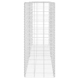 Gabion Basket Galvanised Steel 85x30x200 cm 142359
