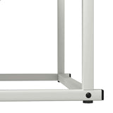 Firewood Rack White 70x43x34.5 cm Cold-rolled steel 864174