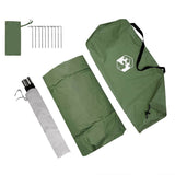 Tailgate Tent for Caravan -Person 352 x 250 x 240 cm Green 42001086