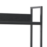 ZNTS Computer Desk Black 120x60x138 cm 20253