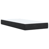 Box Spring Bed with Mattress Black 90x190 cm Velvet 3286188