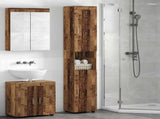 Bathroom Cabinet Set TULUM Old Wood 37 x 31.5 x 203 cm 880359