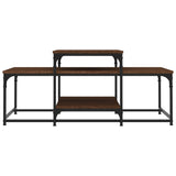 Coffee Table Brown Oak 102x60x45 cm Engineered Wood 835318