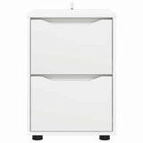 Storage Cabinet White 40 x 48 x 57 cm Engineered Wood 888837