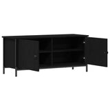 TV Cabinet Black Oak 100 x 35 x 45 cm Engineered Wood 873888
