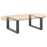 Coffee Table Legs U-Shaped 2 pcs Anthracite 60x cm Steel 4013142