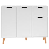 Sideboard White 90x30x72 cm Engineered Wood 326813