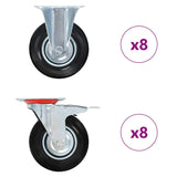 16 pcs Casters 125 mm 278048