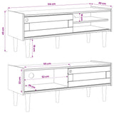 TV Cabinet BILBAO 114 x 40 x 45 cm Dark Caramel 42041334