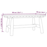 3 Piece Garden Lounge Set Solid Wood Spruce 3185516
