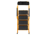 Iron 4-step step ladder with handrails ginger 96373453