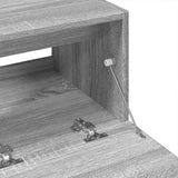 Sink Cabinet Grey Sonoma 78x37x59 cm Engineered Wood 848120