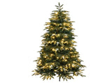 6FT Green Ice Crystal Christmas Tree, PVC & PE, 763 Tips, 3-Section Auto Tree, 260 LEDs 45470089