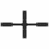 Coffee Table Leg Spider Shape Black 98x58x cm Steel 4013108