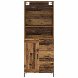 Highboard Old Wood 69.5 x 34 x 180 cm Engineered Wood 3415620