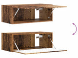 TV Wall Cabinet Set Wall-mounted 4 pcs Old Wood Engineered Wood 3408914