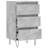 Sideboard Concrete Grey 40x35x70 cm Engineered Wood 831096