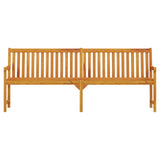 Garden benches 1-Seater 219 x 55.5 x 90 cm Solid Acacia Wood 316613