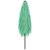 Garden Parasol with Steel Pole Green 248x248x248 cm 4005091