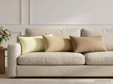 Cushion with Pillow HEERLEN 6 pcs Beige Polyester 925096