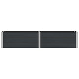 Garden Raised Bed Black 250 x 50 x 54 cm 42038988