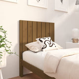Bed Headboard Honey Brown 80.5x4x100 cm Solid Wood Pine 818848