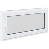 Basement Window RISOR 120 x 60 cm PVC and Glass Anthracite 42047302