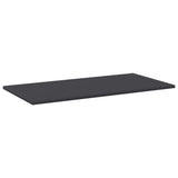 Bookshelf Boards 8 pcs Grey 80x40x1.5 cm Engineered Wood 805335